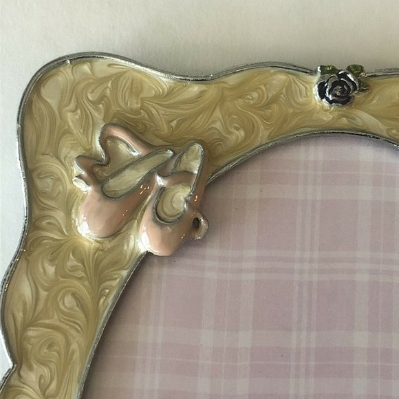 S-Sunflower Yellow 4x6 Ballet Photo Frame Tutu Ballet Shoes And Roses - Picture 3 of 7